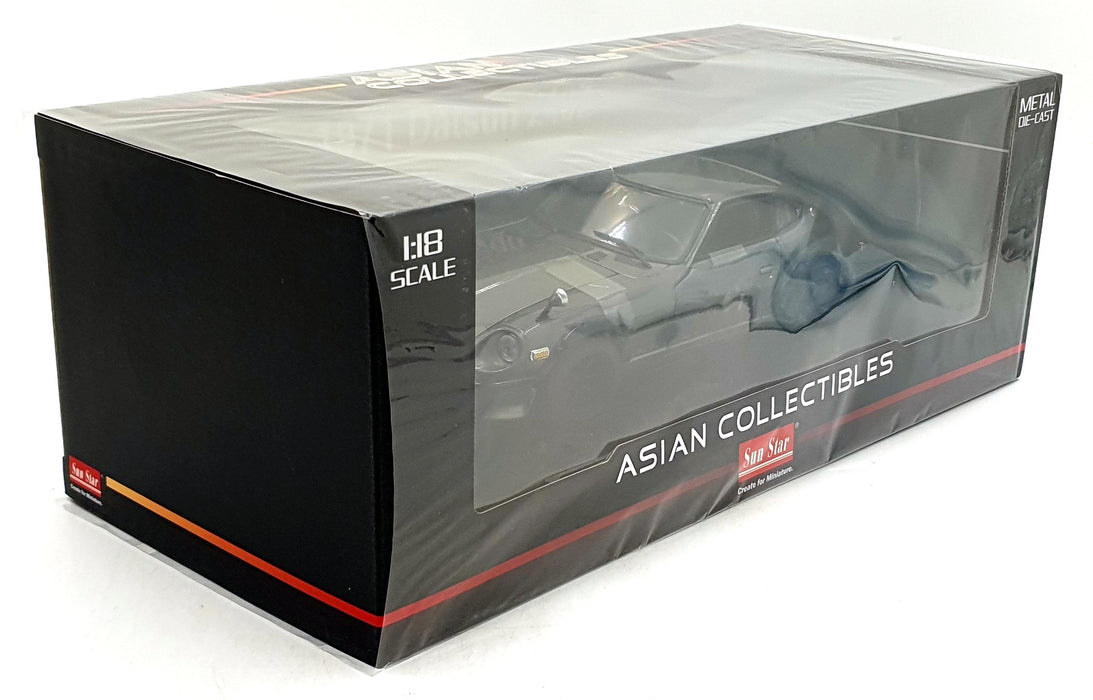 Sun Star 1/18 Scale Diecast 3517 - 1971 Datsun 240Z - Dark Grey
