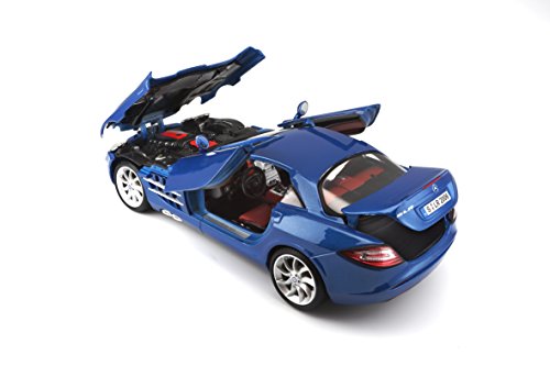 Maisto 1/18 Scale Diecast - 36653 Mercedes Benz SLR McLaren Metallic Blue