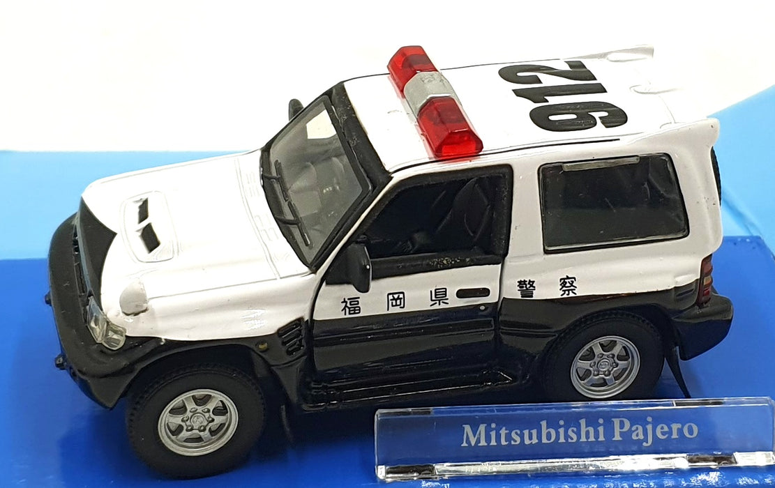 Cararama 1/43 Scale 210226O - Mitsubishi Pajero 912 Police Car - White