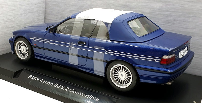 Model Car Group 1/18 Scale MCG18320 BMW Alpina B3 3.2 Convertible Dark Blue Met.