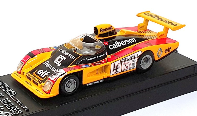 Solido 1/43 Scale 2436 - Alpine Renault A442 #4 Le Mans 1978 - Yellow/Black/Red