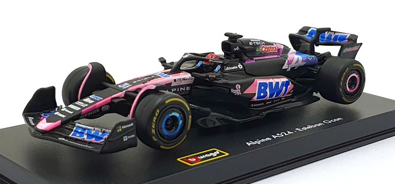 Burago 1/43 Scale 18-38220 - Alpine F1 Team A524 #31 - Esteban Ocon