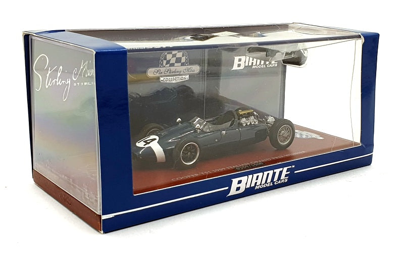 Biante 1/43 Scale BR43701G Cooper T51 #14 1959 Italian Grand Prix 1st Met. Blue