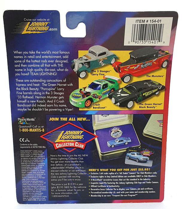 Johnny Lightning 1/64 Scale 154-01 Team Lightning The Green Hornet Black Beauty