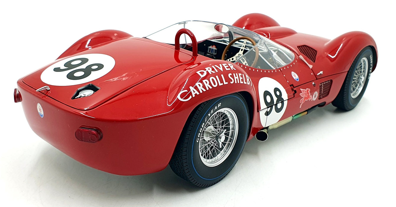 Minichamps 1/12 Scale Diecast 120 601298 - Maserati Tipo 61 Carrol Shelby 1960