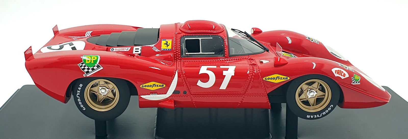 Maxima 1/18 Scale MAX002023 - Ferrari 312P Coupe #57 Le Mans 1970 C.Parsons