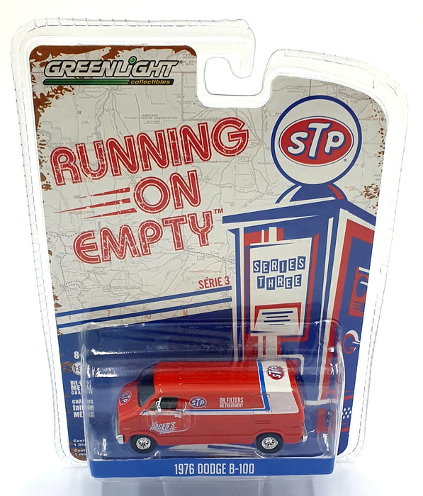 Greenlight 1/64 Scale 41030-C - 1976 Dodge B-100 - Red