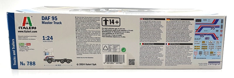 Italeri 1/24 Scale Kit 788 - DAF 95 Master Truck