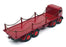 Dinky Supertoys 905 - Foden Flat Truck With Chains - Dark Red