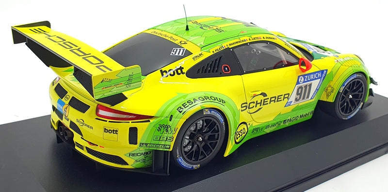 Minichamps 1/18 Scale 155 176911 Porsche 911 GT3 R Manthey Racing 2017 #911