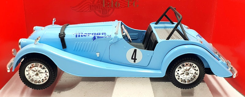 Tonka Polistil 1/16 Scale Diecast 01691 - Morgan Plus 8 #4 - Lt. Blue