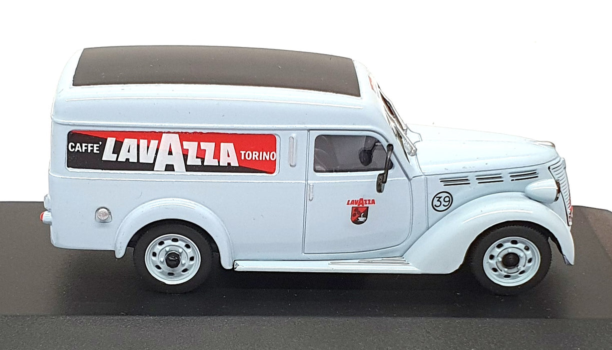 Altaya 1/43 Scale Diecast FT1150 - 1950 Fiat 1100 ELR Van Lavazza - Pale Blue