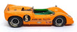 Marsh Models 1/43 Scale MM6 - McLaren M6A 2nd #5 Can-Am 1967 D. Hulme - Orange