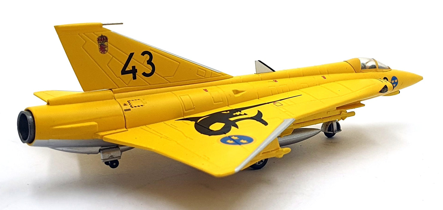 Aviation 72 1/72 Scale AV72-41-009 Saab J35J Draken Swedish AF Yellow 43-10