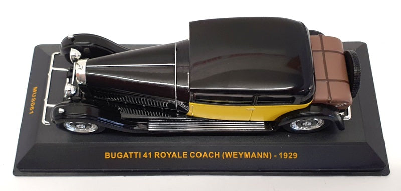 IXO Museum 1/43 Scale MUS061 - 1929 Bugatti 41 Royale Coach Weymann
