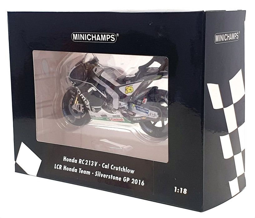 Minichamps 1/18 Scale 182 161155 - Honda RC213V C. Crutchlow Silverstone GP 2016