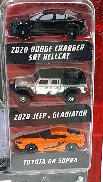 Jada Approx 4cms long 32481 - Fast & Furious 3 Piece Set Dodge, Jeep and Toyota 