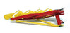 Corgi 9.5cm Long Original Diecast 56 - Four Furrow Plow - Yellow/Red
