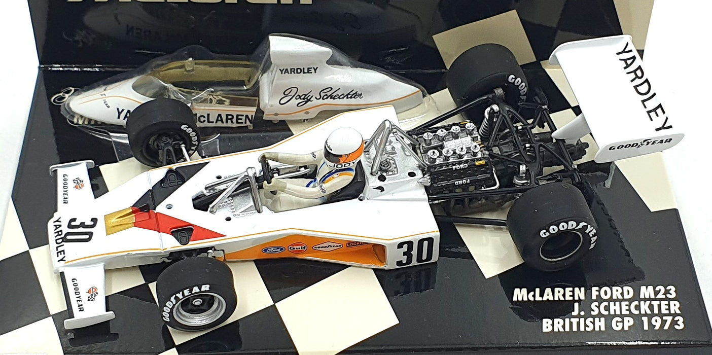 Minichamps 1/43 Scale 530 734330 - F1 McLaren Ford M23 #30 British GP 1973