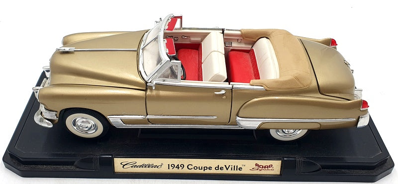 Road Signature 1/18 Scale Diecast 92308 - 1949 Cadillac Coupe De Ville Gold