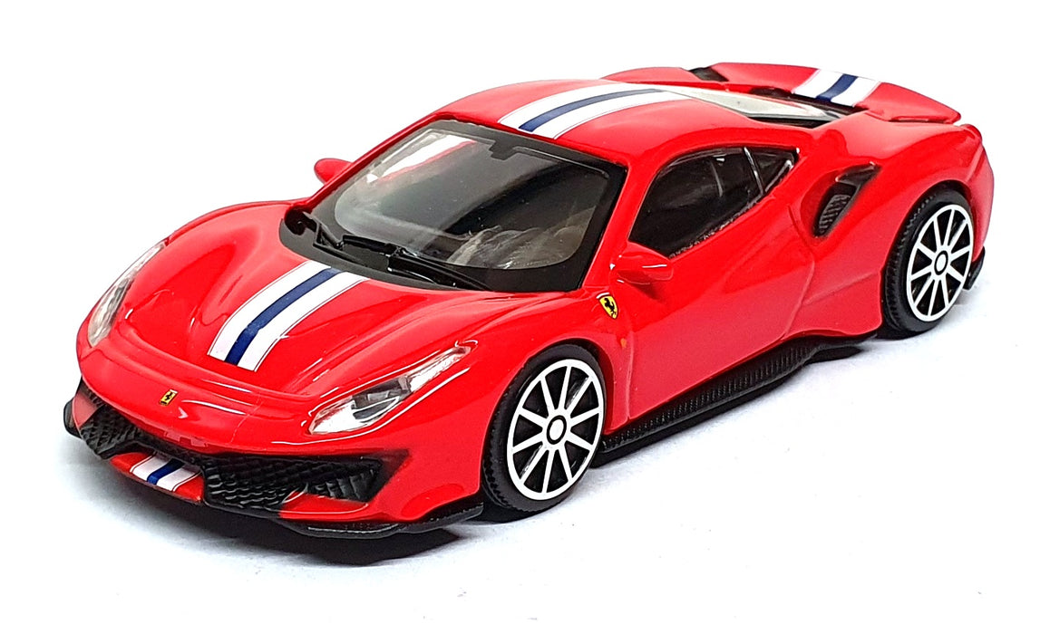 Burago 1/43 Scale Diecast 18-36000 - Ferrari Pista - Red