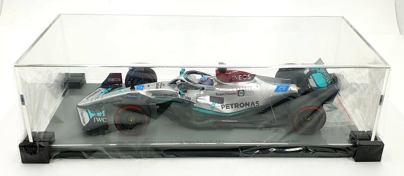 Spark 1/18 Scale 18S777 Mercedes-AMG Petronas F1 W13 Brazil 2022 #63 G.Russel