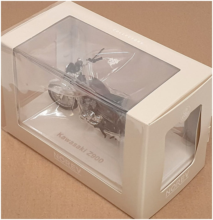 Norev 1/18 Scale 182031 - 1973 Kawasaki Z900 Motorbike - Brown/Orange