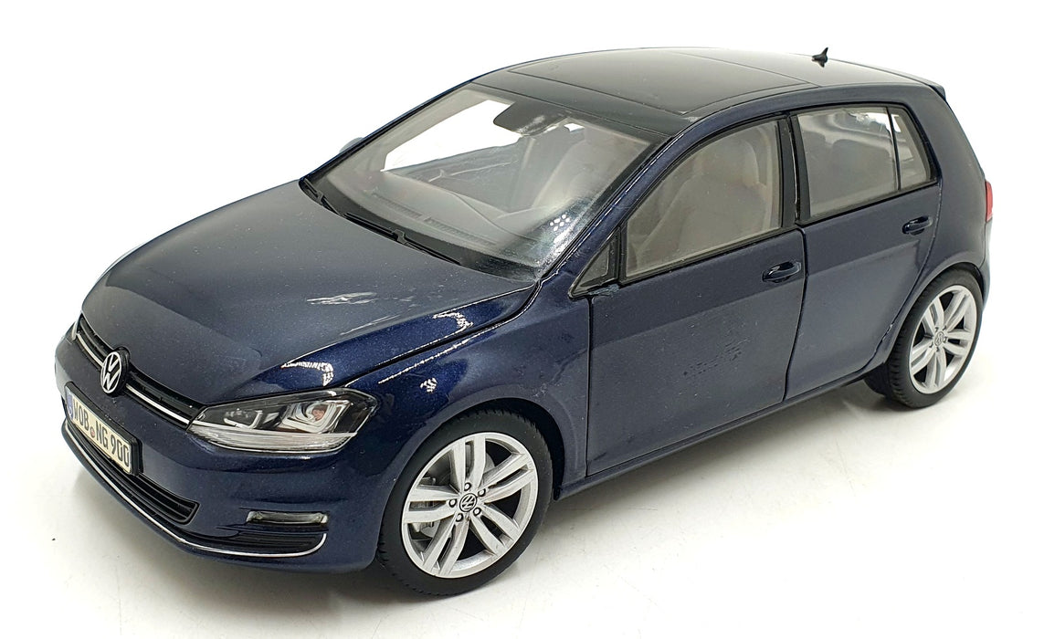 Norev 1/18 Scale Diecast 480813 - 2012 VW Golf VII 4-Dr - Blue