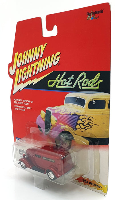 Johnny Lightning 1/64 Scale 442-02 Hot Rods 1933 Delivery - Met. Red