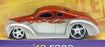 Jada1/64 Scale Diecast 12036 - 1940 Ford - Met. Orange/Silver