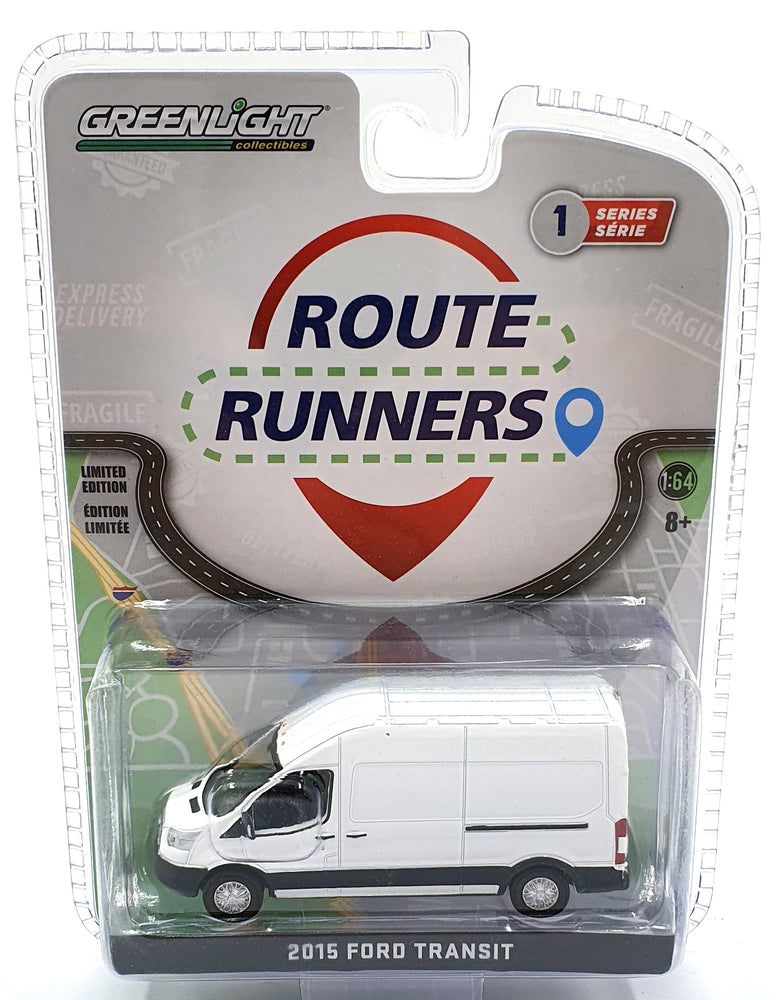 Greenlight 1/64 Scale 53010 - 2015 Ford Transit - White