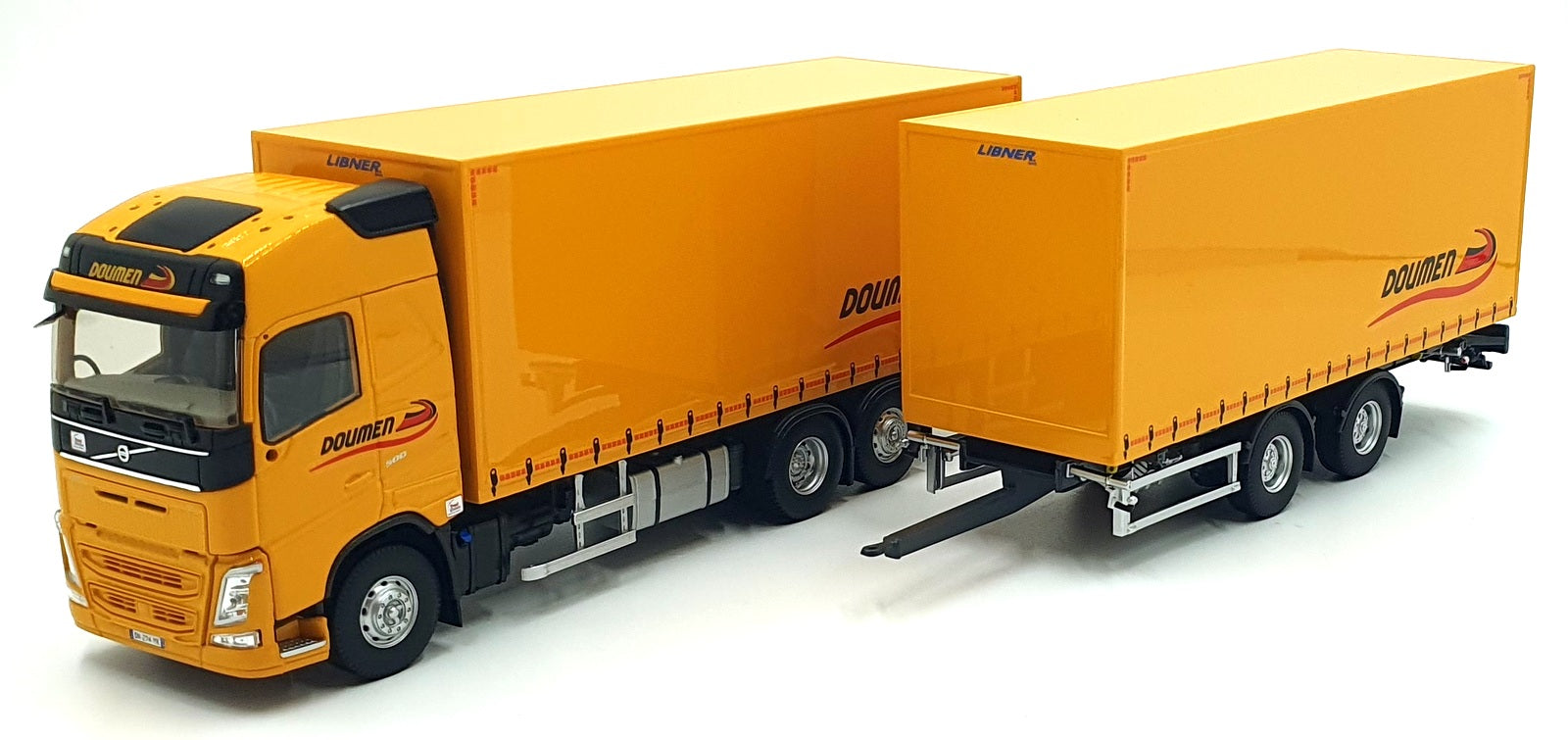 Eligor 1/43 Scale 116403 - Volvo FH 4 Camion Remorque Transporter Doumen