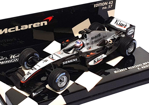 Minichamps 1/43 Scale 530 044306 - F1 McLaren Mercedes MP4-19 K. Raikkonen