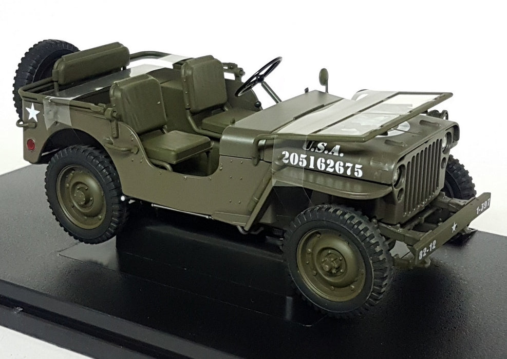 Welly 1/18 Scale Diecast 18055W - 1941 Jeep Willys MB Open top US Army