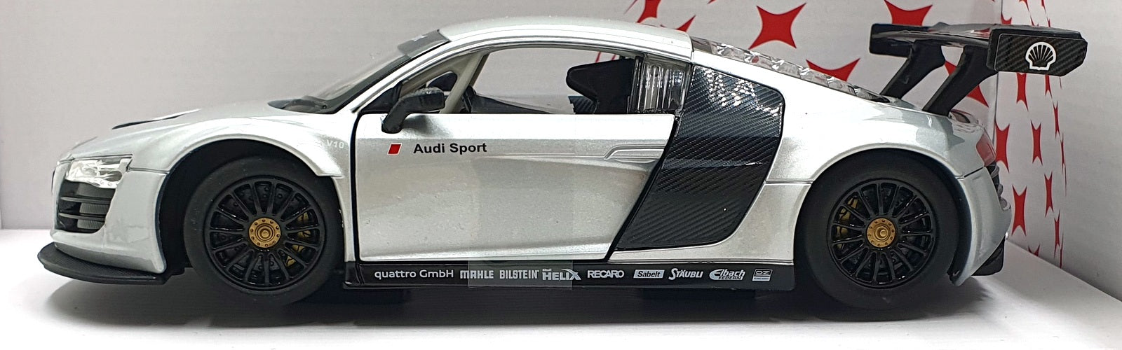 Rastar 1/24 Scale 56100 - Audi R8 LMS - Silver