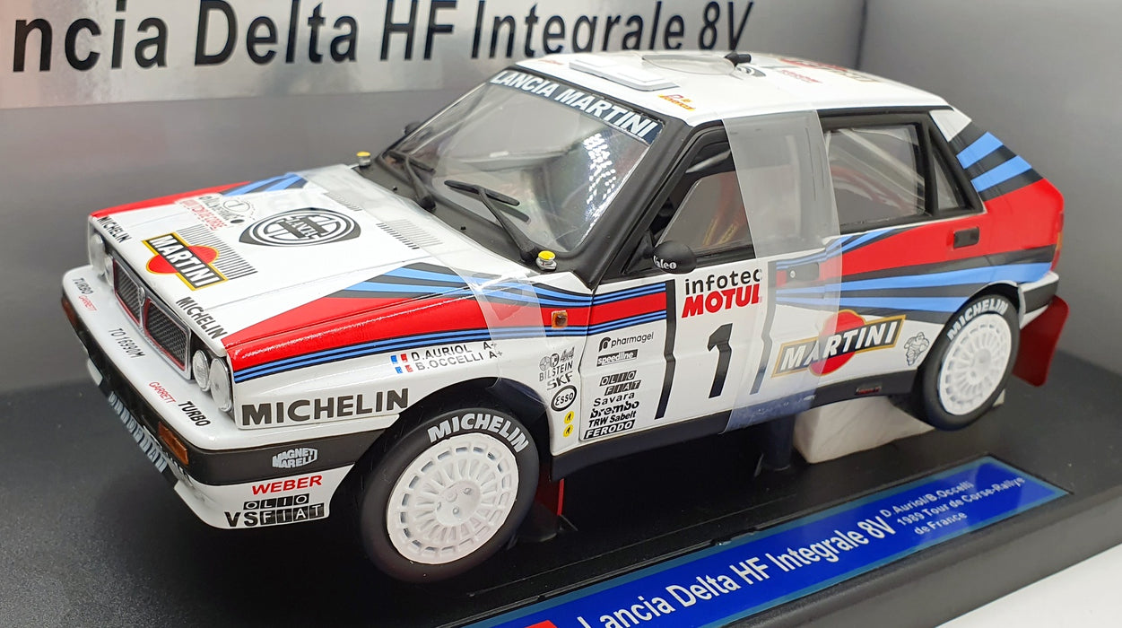 Sun Star 1/18 Scale 3112 - Lancia Delta HF Intergrale 8V 1989 TDC #1 Auriol