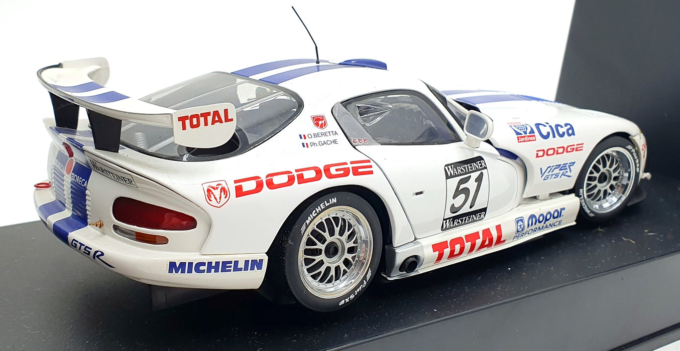 Autoart 1/18 Scale Diecast 89721 - Dodge Viper GTS-R - Sebring 1997 #51