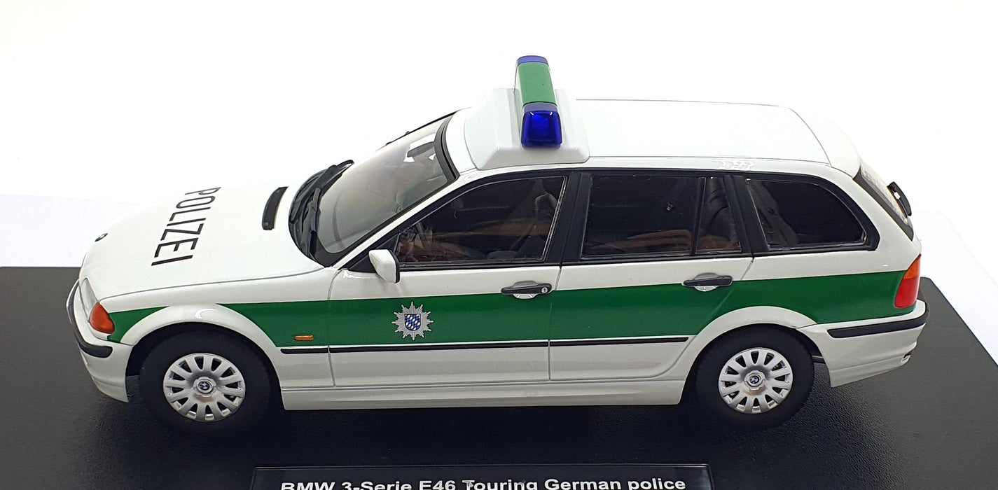 KK Scale 1/18 Scale KKDC181464 - BMW 3-Series E46 Touring German Police Car
