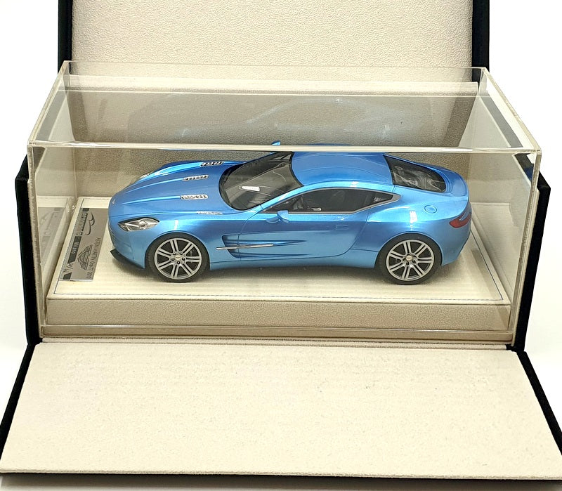 Tecnomodel 1/18 Scale TM25225 - Aston Martin One 77 2010 - Met Blue