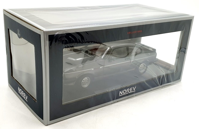 Norev 1/18 Scale Diecast 182725 - Ford Capri 2.8i Injection 1981 - Metallic Grey
