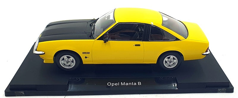 Model Car Group 1/18 Scale MCG18236 - Opel Manta B - Yellow