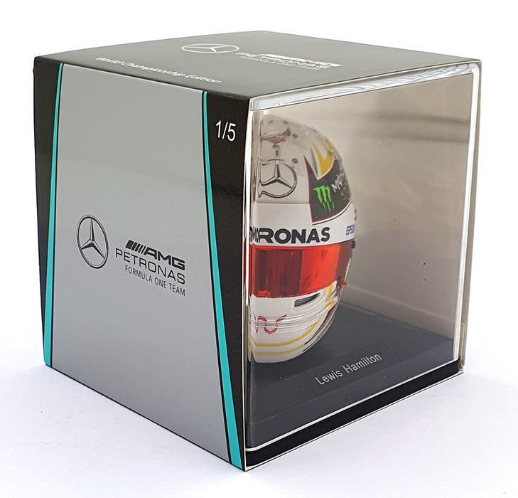 Spark Model 1/5 Scale 5HF170 - F1 Helmet Mercedes AMG Lewis Hamilton WC 2015 US