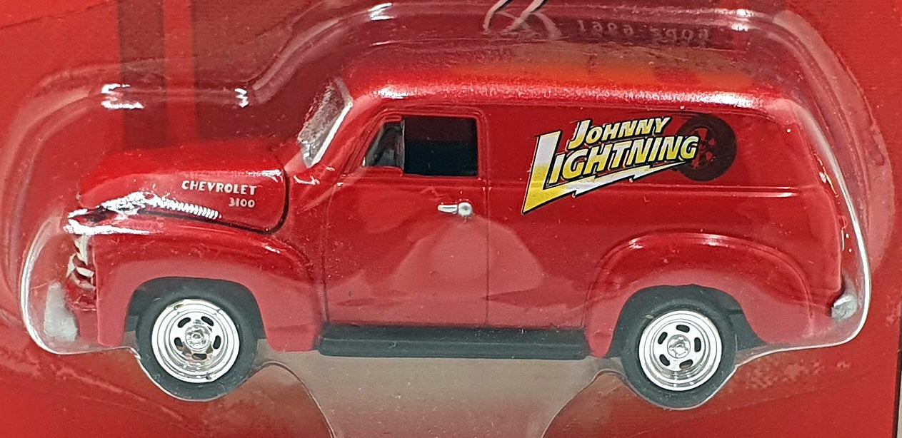 Johnny Lightning 1/64 Scale 50298A - 1950 Chevrolet Delivery Van - Red