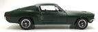 KK Scale 1/12 Scale KKDC120225 1968 Ford Mustang GT Fastback Bullitt Matt Green