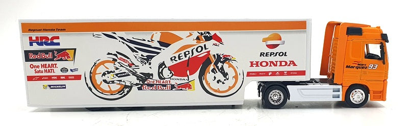 NewRay 1/43 Scale 15883 - Mercedes-Benz Actros Repsol Honda Team Truck