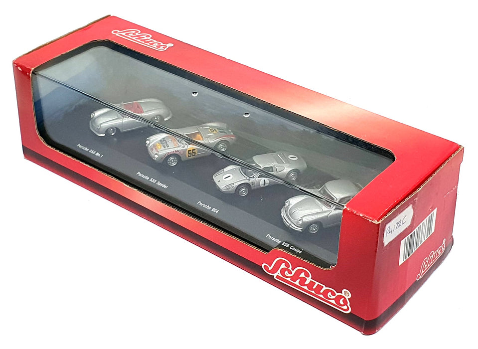 Schuco 1/72 Scale Diecast P4172C - Porsche 4 Piece Gift Set
