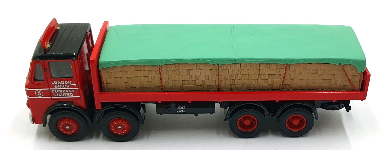 Corgi 1/50 Scale 24502 - Leyland 8 Wheel Platform London Brick Company Lorry