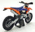 NewRay 1/12 Scale 58373 - KTM 300 EXC-TPI Motorbike - Orange/Blue