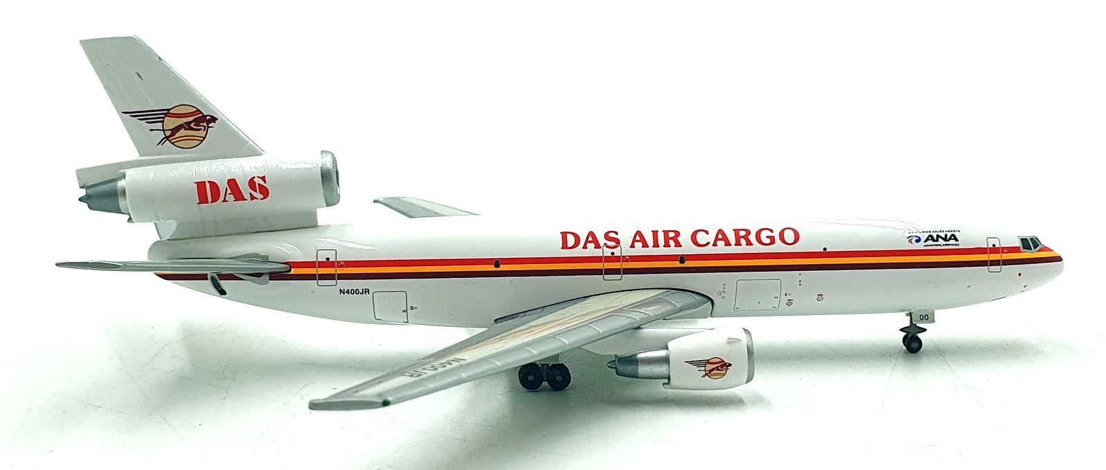 Phoenix 1/400 Scale N400JR - McDonnell Douglas DC-10-30(F) Das Air Cargo