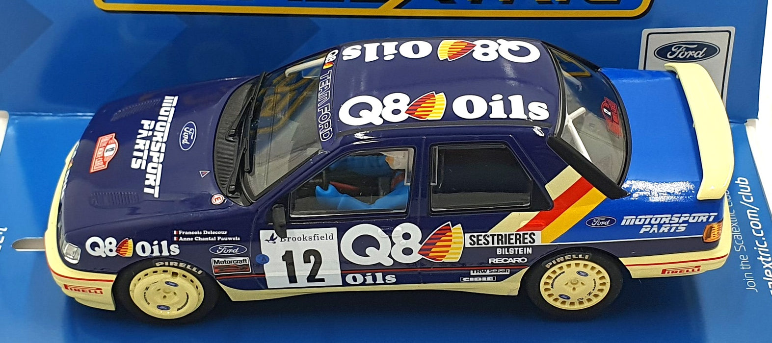 Scalextric 1/32 Scale Slotcar C4607 - Ford Sierra Sapphire Cosworth #12